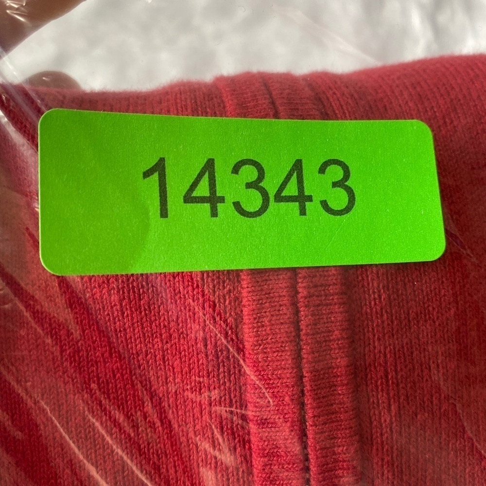 Guess Red Tag Men's Full Zip Long Sleeve Sweater Jacket Burgundy‎ Size Medium - Picture 14 of 14